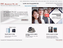 Tablet Screenshot of 3k.com.sg